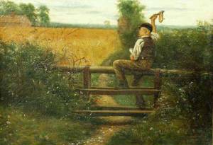 'The Crow-Boy' by Eyre Crowe A.R.A. (1897)