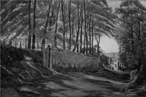 'The Way To The Farm' by Eyre Crowe A.R.A. (1899)